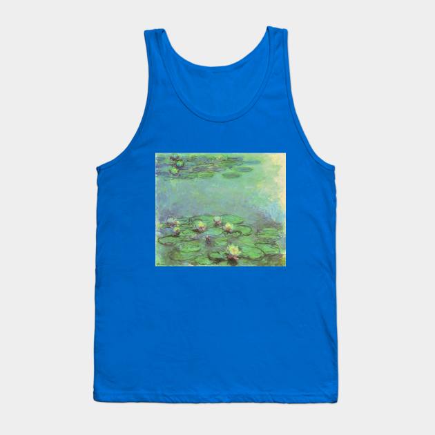 Waterlilies by Claude Monet Tank Top by MasterpieceCafe